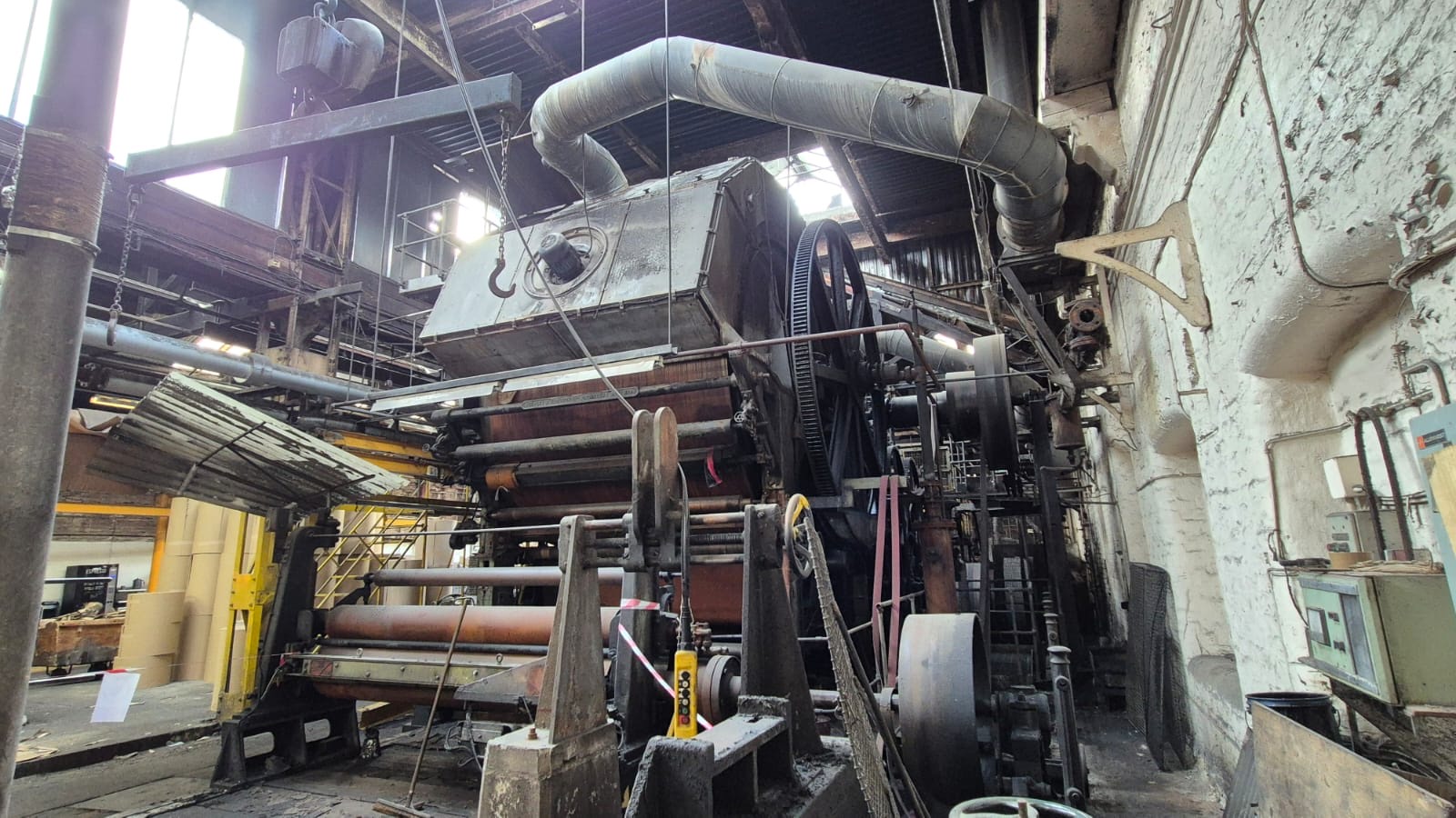 Dismantling the John Hargreaves Paper Mill steam power plant