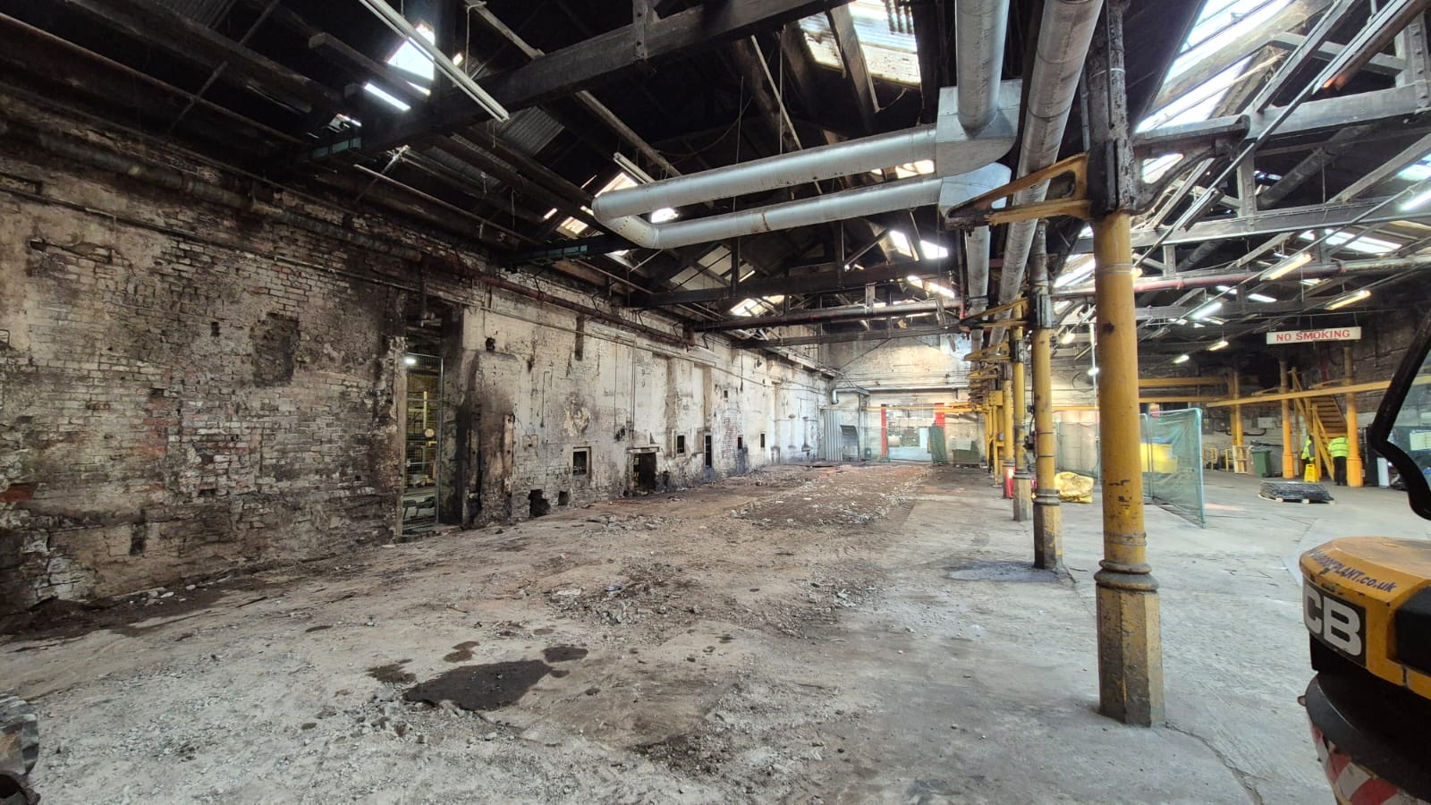 Dismantling the John Hargreaves Paper Mill steam power plant