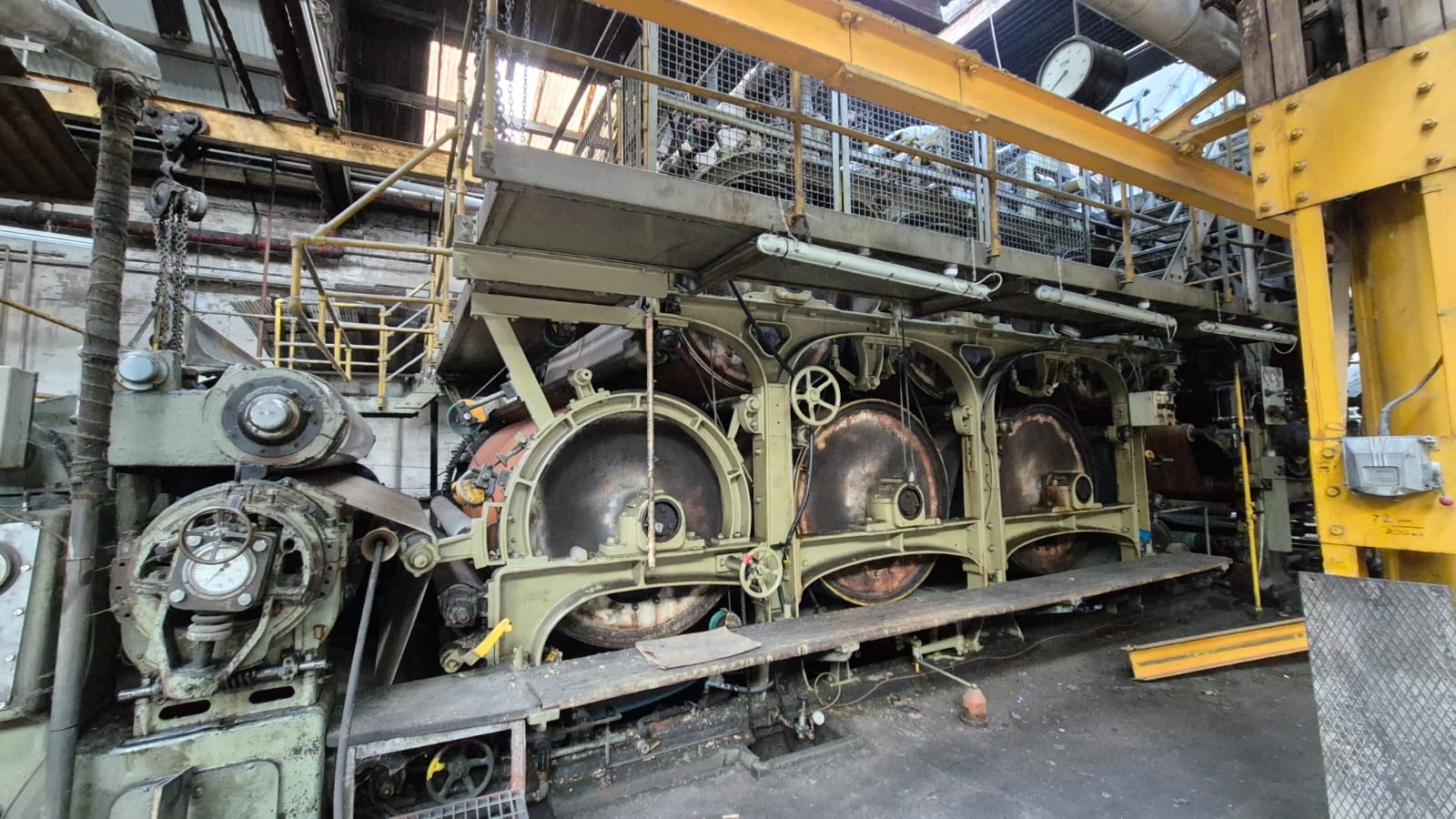 Dismantling the John Hargreaves Paper Mill steam power plant