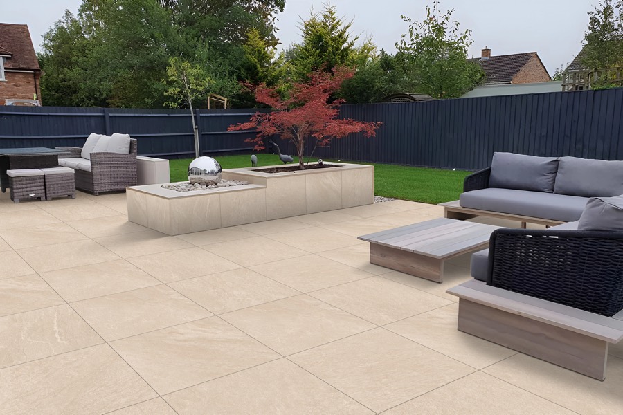 Aura 600x600x20mm Beige
