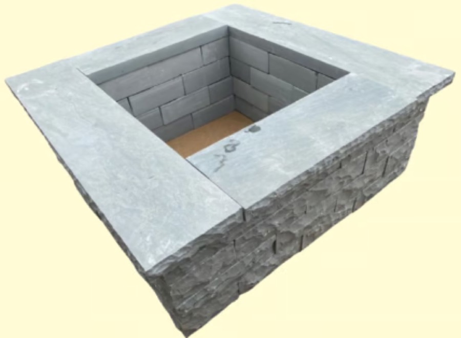 Indian Wall Coping 600x300x45mm- Kandla Grey