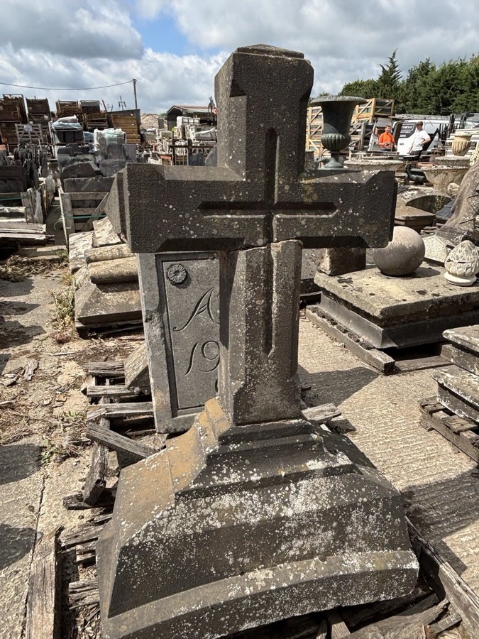 Reclaimed Stone Cross