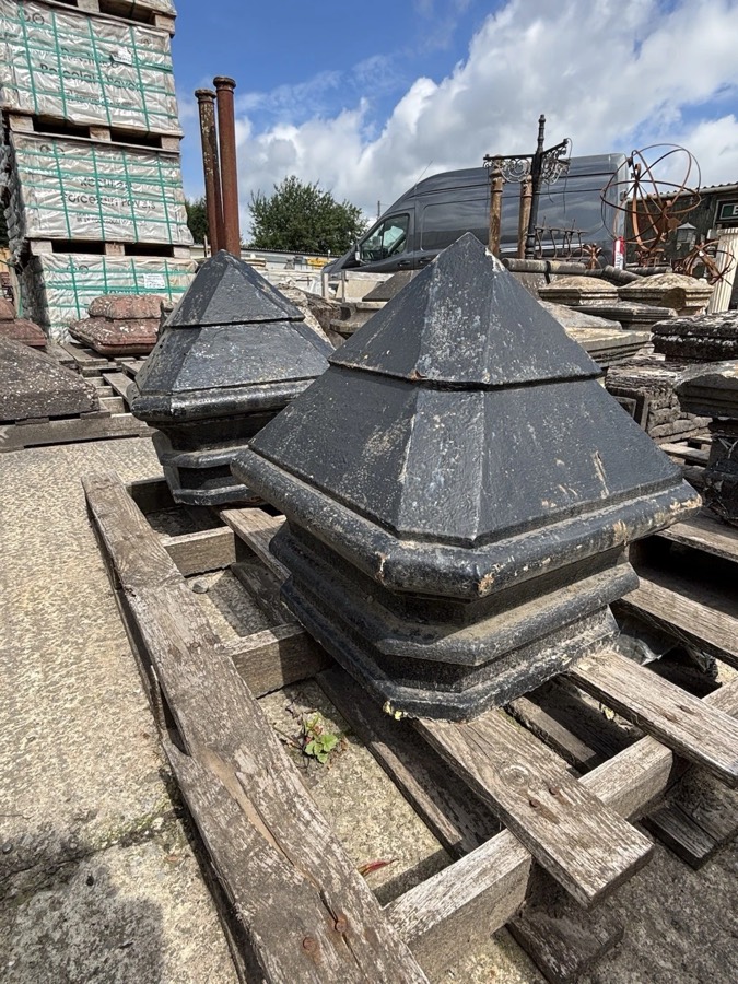 Cast Pillar Tops (Pair)