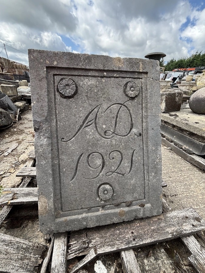 Stone Memorial Plaque